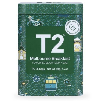 Melbourne Breakfast Teabag Icon Tin