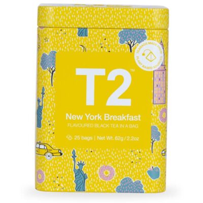 New York Breakfast Teabag Icon Tin