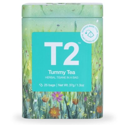 Tummy Tea Teabag Icon Tin