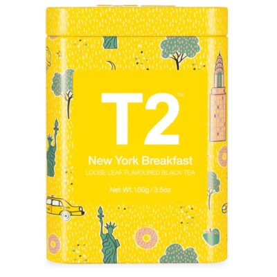 New York Breakfast Loose Leaf Icon Tin