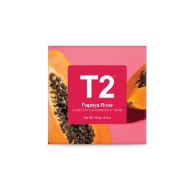 Papaya Rose Loose Leaf Feature Cube
