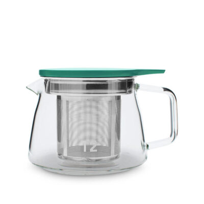 T2 Teaset Glass Small Teapot Aqua