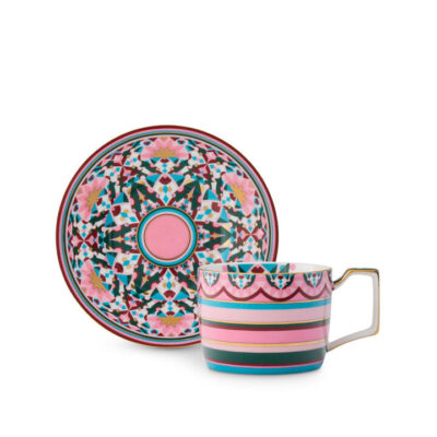 Rhapsody Cup & Saucer Pink