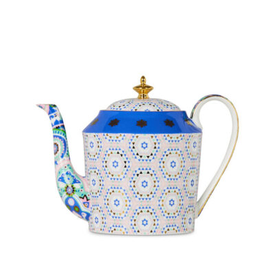 Magic Carpet Remix Teapot Small Blue