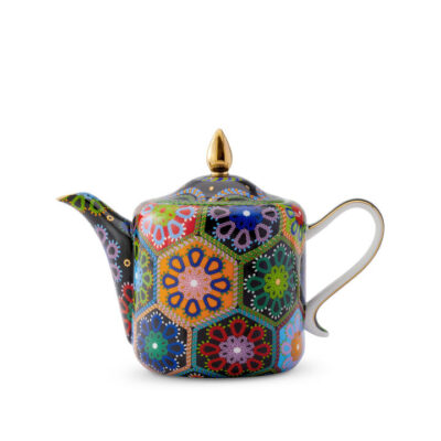 Yes Way Crochet Teapot Small Black