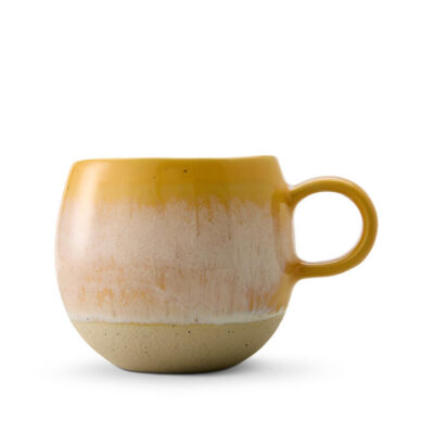 Glazed & Amazed Mug Yellow