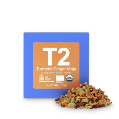 Organic Turmeric Ginger Ninja Loose Leaf Cube 100g