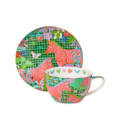 Natural Wonders Generous Cup & Saucer Land