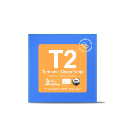 Turmeric Ginger Ninja Tea Bag Cube 25 pack