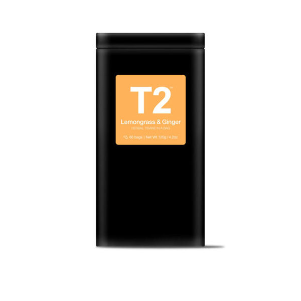 Lemongrass and Ginger Tea Bag Tin 60 pack