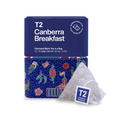 Canberra Breakfast Tea Bag Icon Tin 25 pack