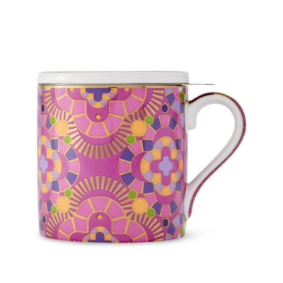 Boxed Palazzo Mug With Infuser Purple