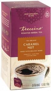 Teeccino Roasted Herbal Tea Dandelion Caramel Nut G/F 25Tea Bags 150g