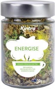 Kintra Foods Energise Leaf Tea 50g Jar
