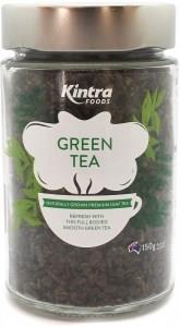 Kintra Foods Loose leaf Green Tea Glass Jar 150g
