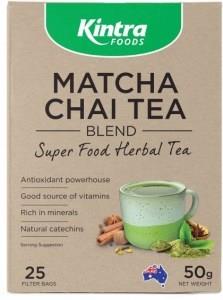 Kintra Foods Matcha Chai 25Tea Bags