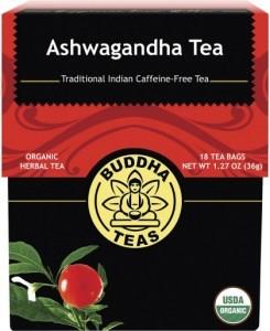 Buddha Teas Organic Herbal Tea Bags Ashwagandha Tea 18pk