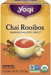 Yogi Tea Herbal Tea Bags Chai Rooibos 16pk