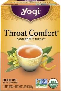 Yogi Tea Herbal Tea Bags Throat Comfort 16pk