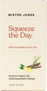 Mister Jones Squeeze The Day Organic 25Tea Bags