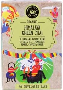 Ministry of Tea Organic Himalaya Green Chai Tea Bags 20pk
