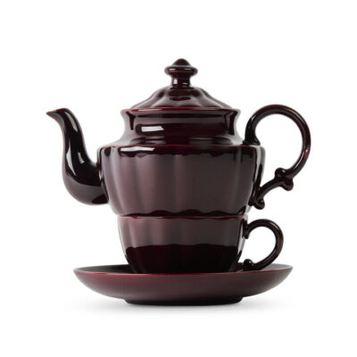 Ancora Tea For One Burgundy