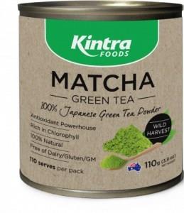 Kintra Foods Matcha 100% Japanese Green Tea Powder 110g