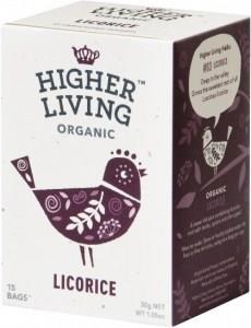 Higher Living Organic Licorice Tea Caffeine Free 15Tea Bags