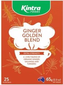 Kintra Foods Ginger Golden Blend Tea 25Tea Bags