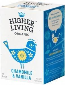 Higher Living Organic Chamomile & Vanilla 15Tea Bags