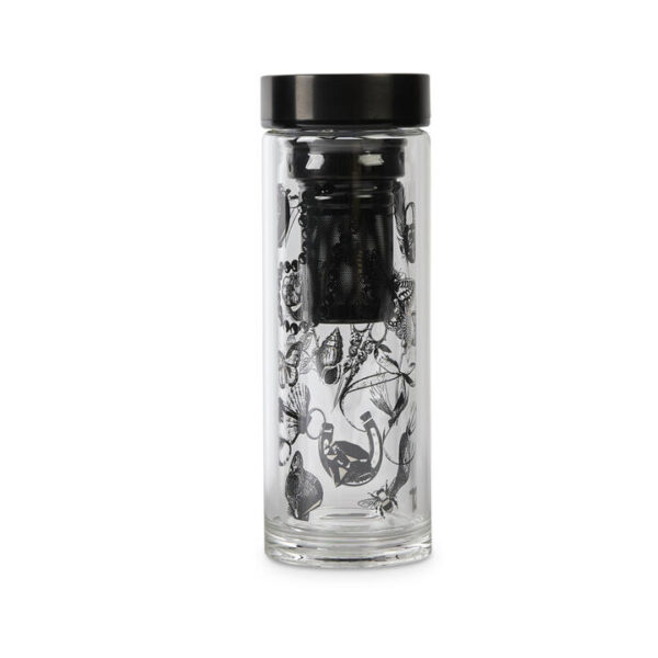 T2 Boxed Double Walled Glass Flask Curios