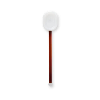 Mimi Glass Teaspoon Amber